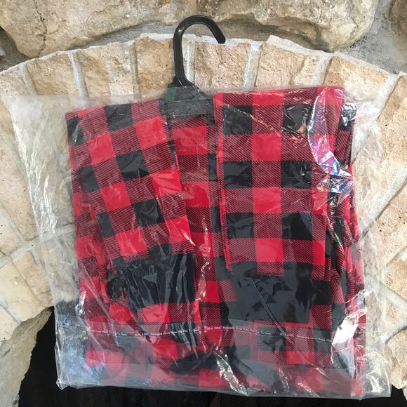 NEW Lazy One Bear Cheeks Red Black One Piece Pajamas Kid's Size 8 - Picture 4 of 4